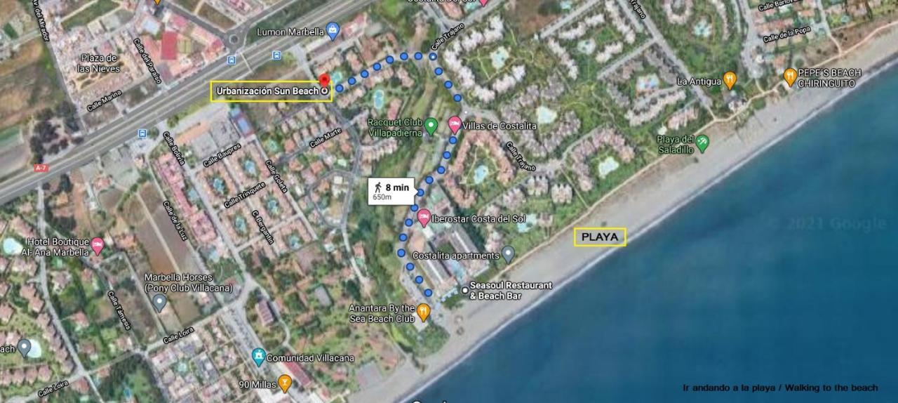 Oasis Sun Beach Costa Del Sol Естепона Екстериор снимка